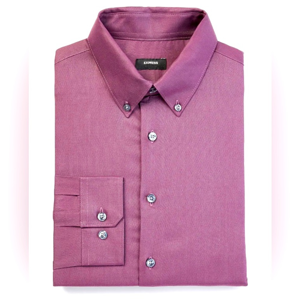 Mauve Button-Down - image 1